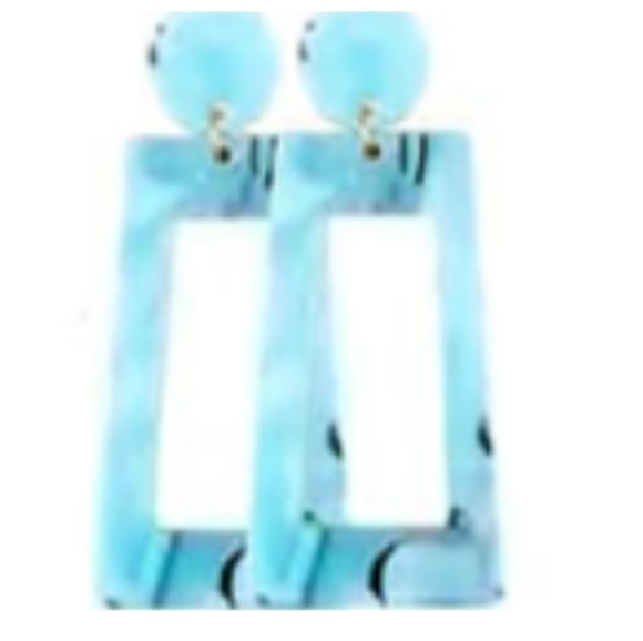 Jewelry - Blue Bold Bohemian Earrings